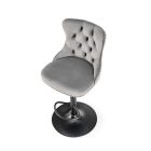 H-117 bárszék, szürke-fekete