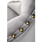 H-117 bárszék, szürke-fekete