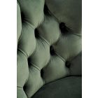 H-117 bárszék, sötétzöld-fekete