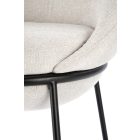 H-118 bárszék, bézs-fekete