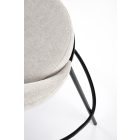 H-118 bárszék, bézs-fekete