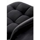 H-120 bárszék, fekete-arany