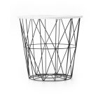 Harissa G dohányzóasztal, fehér márvány