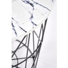 Harissa G dohányzóasztal, fehér márvány