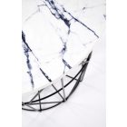 Harissa G dohányzóasztal, fehér márvány