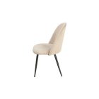 AS124 Étkezőszék - Latte Bársony G062-14 