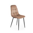 K417 szék, bézs bársony