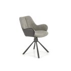K494 szék, szürke-fekete