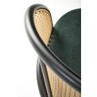 K508 szék, sötétzöld