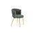 K517 szék, sötétzöld-arany