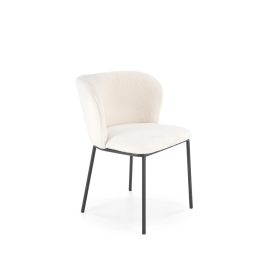 K518 étkezőszék, krém-fekete