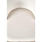 K518 étkezőszék, krém-fekete