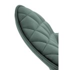 K520 étkezőszék, sötétzöld