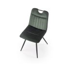 K521 étkezőszék, sötétzöld