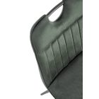 K521 étkezőszék, sötétzöld