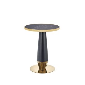 Molina Kerek Étkezőasztal, Fekete Márvány