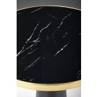 Molina Kerek Étkezőasztal, Fekete Márvány