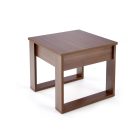 NEA SQUARE dohányzóasztal, sötét dió