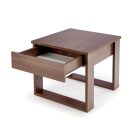 NEA SQUARE dohányzóasztal, sötét dió