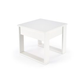 NEA SQUARE dohányzóasztal, fehér