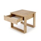 NEA SQUARE dohányzóasztal, wotan tölgy