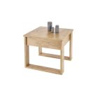 NEA SQUARE dohányzóasztal, wotan tölgy