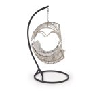 Rasmus függőfotel, világosszürke