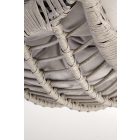 Rasmus függőfotel, világosszürke