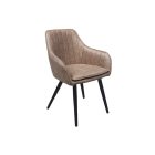 AF101-F Étkezőszék - Sötét bézs szövet antique PK970-2 