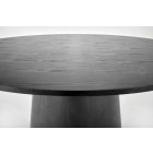Ginter kerek étkezőasztal, fekete