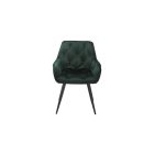 AS127 Étkezőszék - Zöld Bársony G062-19 