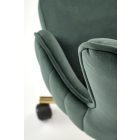 Timoteo forgószék, sötétzöld bársony