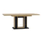 Forest Étkezőasztal, Artisan Tölgy-Fekete