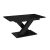 Bronx Étkezőasztal, Magasfényű fekete