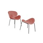 AS117 Pihenőszék - Mályva bársony G062-23 