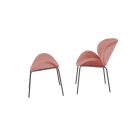 AS117 Pihenőszék - Mályva bársony G062-23 