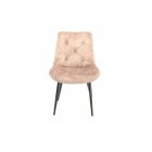 AS122 Étkezőszék - Bézs Bársony MJ116-12 