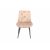 AS122 Étkezőszék - Bézs Bársony MJ116-12 